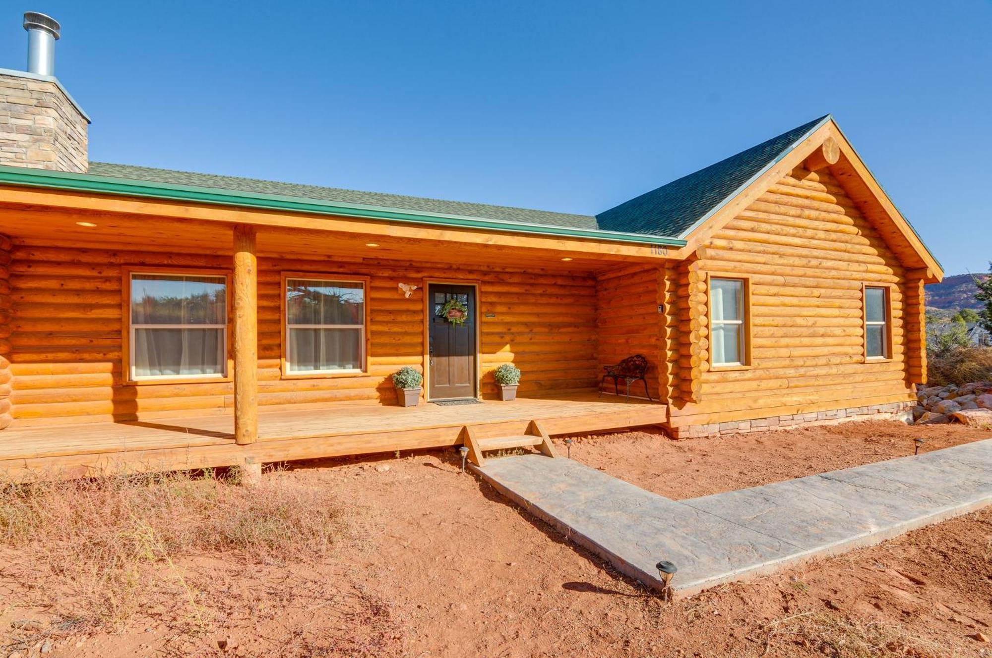 The Cliffrose Cabin - Hike, Relax, Explore! Kanab Exterior foto